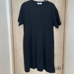 授乳口付きTシャツワンピース