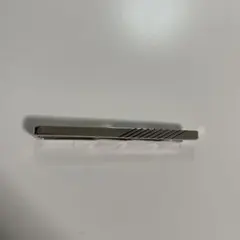 シルバー ストライプデザイン ネクタイピン