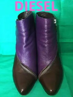 DIESELディーゼル　ショートブーツ　個性派　大人カッコいい　これからの時期に