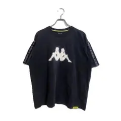Kappa Tシャツ XL ブラック ロゴ プリント 半袖 スポーティ おしゃれのサムネイル