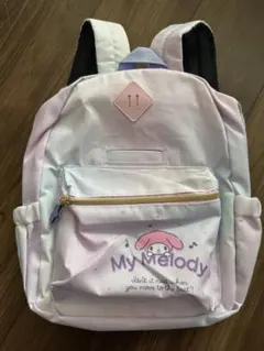 My Melody キッズ リュック パステルカラー