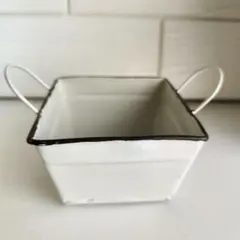 メリーちゃん様専用 四角缶 小物入れ ホワイトインテリア