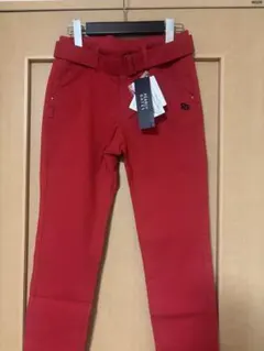PEARLY GATES レディース ゴルフパンツ ベルトセットです。 - メルカリ
