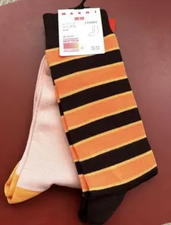 【新品】25㎝～27㎝　ユニクロ　マルニ　コラボ　レギュラー　ソックス　靴下