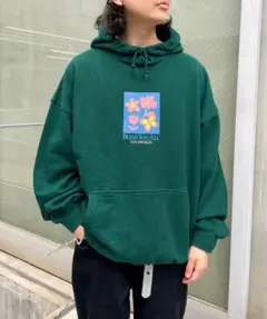 WHO’S WHO gallery フラワーボックスプリントパーカー