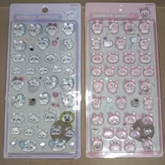 ボンボンドロップシール 2枚　ちいかわ　モモンガ　古本屋