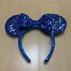 ディズニー　ミニー　カチューシャ　スパンコール