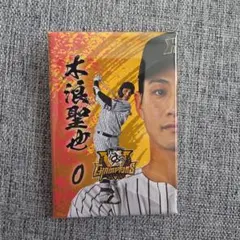 阪神　シークレット　缶バッチ　木浪　0