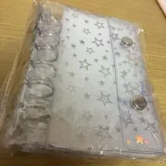 レーザースターA7クリアシール帳　透明　シール帳　リフィル10枚付き　セット