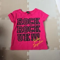 RayaLice ROCK Tシャツ ピンク 100cmのサムネイル
