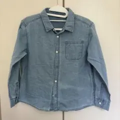 ソフトデニム　長袖シャツ