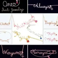 誕生石ワイヤー♡ネックレス ブレスレット アンクレット イヤホンジャック 他♡