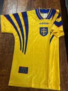 あ*様 adidas スウェーデン代表 サッカージャージ　サッカーシャツ