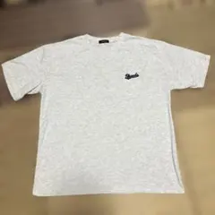 Bhaedy ロゴ刺繍 Tシャツ グレー　M