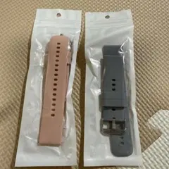 シリコン製スマートウォッチバンド2本セット