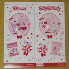 サンリオ　きゃらくたぶるステッカーズ　マイメロ　クロミ