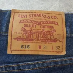 Levi'sデニムジーンズ616W31