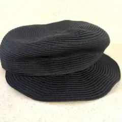 新品未使用　メッシュ黒キャスケット