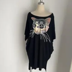 レア Vivienne Westwood 廃盤 猫 オーブ 変形Tシャツ 希少