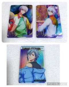 【アイナナ】MEZZO 四葉環／逢坂壮五　ウエハース／メタルカードセット