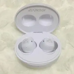 美品 Victor HA-A6T ホワイト　ワイヤレスイヤホンのサムネイル