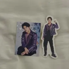 B&ZAI 7 MEN 侍　菅田琳寧 ステッカー2枚