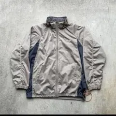 90s asics ナイロンジャケット　テック　ブルゾン　アウター