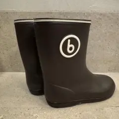 BEAMS子供用レインブーツ 17cm ダークブラウンのサムネイル