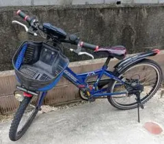 直接引き取り限定 22インチ シマノ製6段変速ギア ジュニア自転車