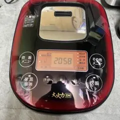 ほぼ未使用 IH炊飯器 アイリスオーヤマ 5.5合 JRC-IE50のサムネイル