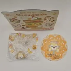 ダッフィー ワンダフルキッチン ストラップ コースター クッキー