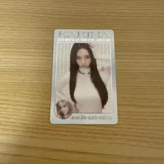 aespa カリナ SYNK : aeXIS LINE ソウルコン ラントレ