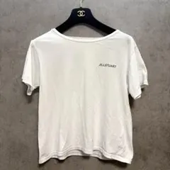 ジルスチュアート Tシャツ F ホワイト コットン100% 上品 フェミニン