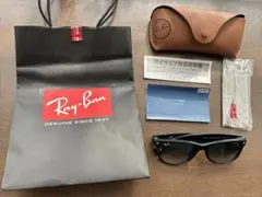新品未使用】レイバンRB2132-FNewWayfarer 901/3サングラス