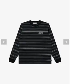 Mercedes Anchor inc. ストライプロングスリーブTシャツ