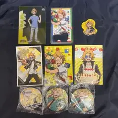 ヒロアカ 上鳴電気 グッズまとめ売り  カード ステッカー 缶バッジ