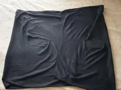 無印良品　ストール　ボレロ　カーディガン　黒　リネン