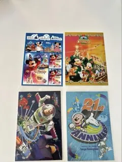 ディズニーランド＆シー ステッカー ポストカード まとめ売り 非売品