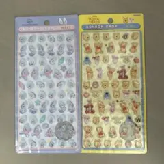ボンボンドロップシール　ミニ ヤングオイスター/くまのプーさん