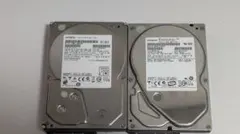 ジャンク HITACHI 3.5インチ HDD 2TB 500GB 不動品