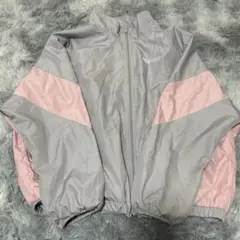 レピピアルマリオ　ジャンパー　シャカジャン　エスサイズ　ピンク　グレー
