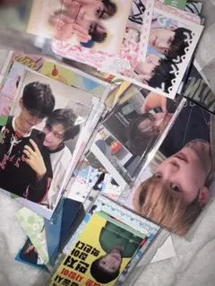 韓国作家ドムソン　ステッカー　カード　おまけ