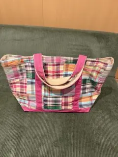 L.L.Bean エルエルビーン パッチワーク トート バッグ