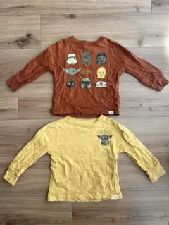 GAP スターウォーズ ロンT 2枚セット サイズ80