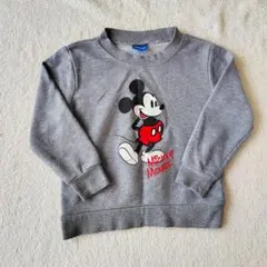 トレーナー　ミッキー　ディズニー　110cm