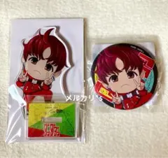 ダンダダン ジジ セガラッキーくじ アクリルスタンド 缶バッジ 2種