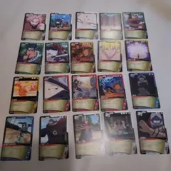 NARUTO　ナルト疾風伝 カードゲーム 術伝カード 20枚セット⑦