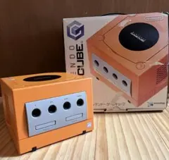 Nintendo ゲームキューブ オレンジ 本体 箱付き スマブラソフト付き