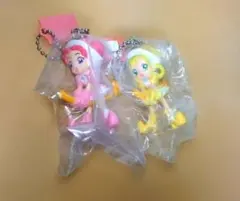 おジャ魔女どれみ 春風どれみ 飛鳥ももこ フィギュア キーホルダー