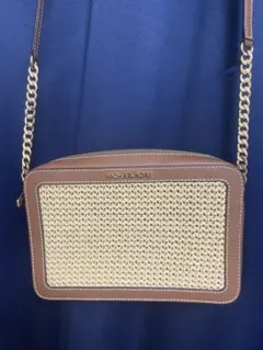 極美品 コールハーン エッセンシャルポーチ 2way ショルダー クラッチ 